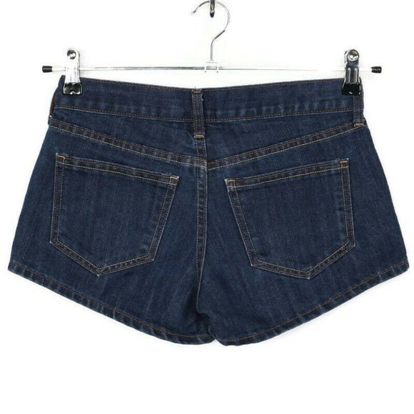 Old Navy The Diva Booty Jean‎ Shorts Dark Size 0 - Picture 2 of 7